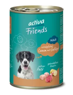 6 x activa Friends Adult Lamm mit Geflügel 400g