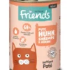 6 x activa Friends Adult Pute, Huhn, Shrimps & Kürbis 400g