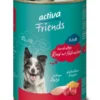 6 x activa Friends Adult Rind mit Hühnchen 400g
