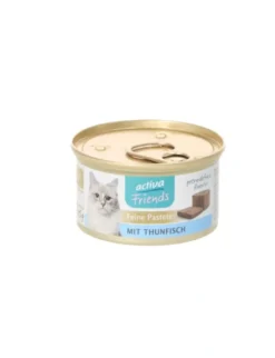 24 x activa Friends Feine Pastete Adult mit Thunfisch 85g