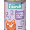 6 x activa Friends Kitten Geflügelcocktail & Karotte 400g
