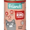 6 x activa Friends Kitten Geflügel, Rind & Süßkartoffel 400g