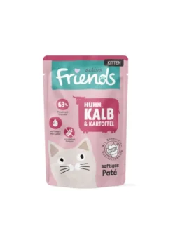 12 x activa friends Kitten Huhn, Kalb & Kartoffel 85g