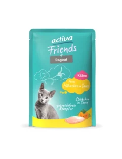 12 x activa Friends Kitten Ragout Huhn 85g