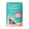 12 x activa Friends Kitten Ragout Lachs & Huhn 85g