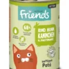 6 x activa Friends Kitten Rind, Huhn, Kaninchen & Pastinake 400g