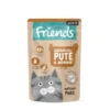 12 x activa friends Senior Geflügel, Pute & Kürbis 85g
