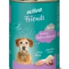 6 x activa Friends Senior Kalb mit Hühnchen 400g