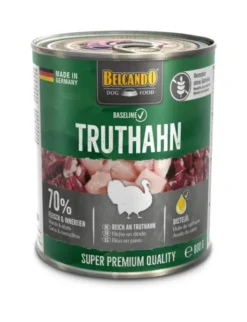 6 x BELCANDO Baseline Truthahn 800g