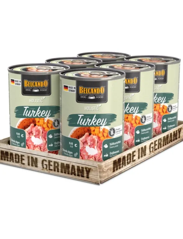 6 x BELCANDO Holistic Truthahn 400g