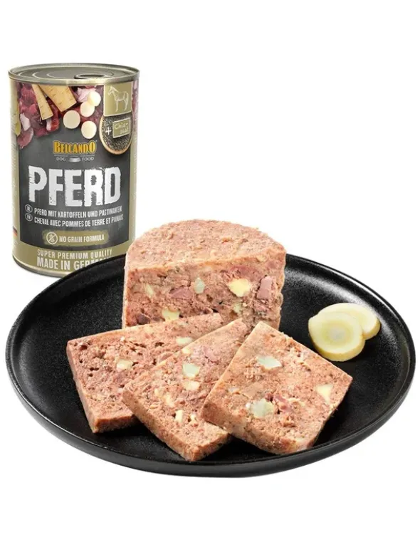 6 x BELCANDO Menü Pferd 400g