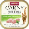 32 x Carny Adult Huhn + Katzenminze 100g