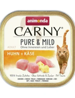 32 x Carny Adult Huhn + Käse 100g