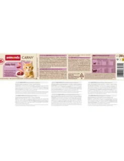 12 x Carny Kitten Baby-Paté 200g