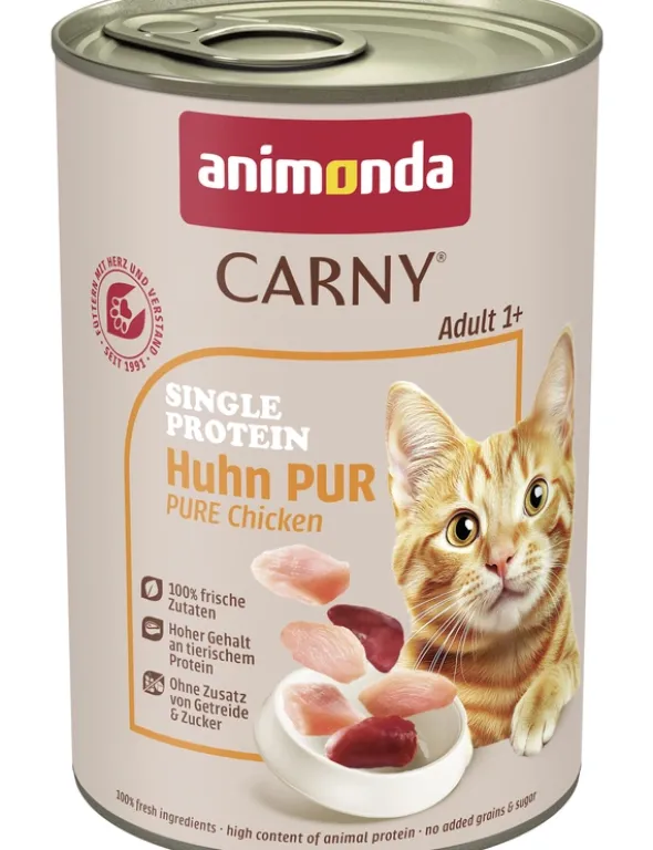 6 x Carny Single Protein Adult Huhn PUR 400g