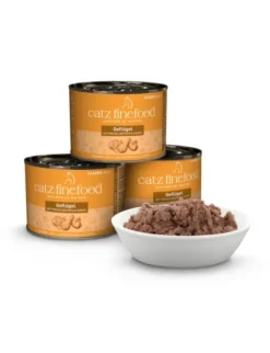 6 x catz finefood CLASSIC Adult Geflügel 200g