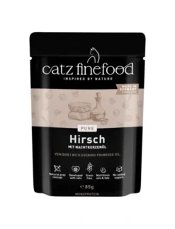 16 x catz finefood purrrr Hirsch 85g