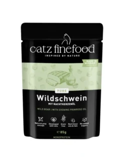16 x catz finefood purrrr Wildschwein 85g