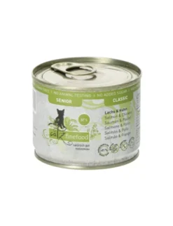 6 x catz finefood Senior Lachs & Huhn 200g