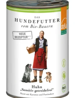 12 x defu Hund Sensitiv getreidefrei Huhn 410g