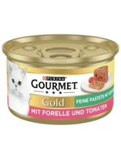 12 x GOURMET Gold Feine Pastete Forelle 85g