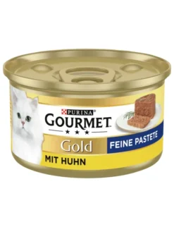 12 x GOURMET Gold Feine Pastete Huhn 85g