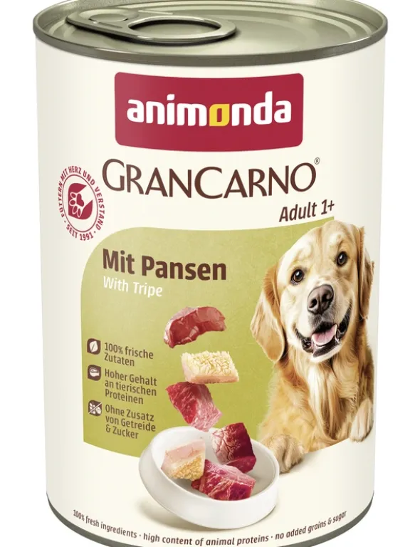 6 x GranCarno Adult mit Pansen 400g