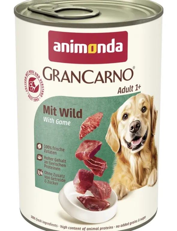 6 x GranCarno Adult Mit Wild 400g