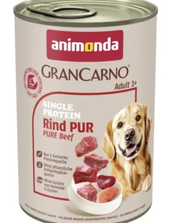 6 x GranCarno Adult Single Protein Rind PUR 400g