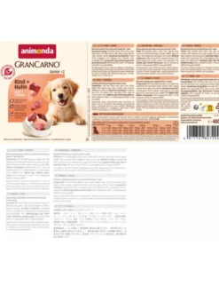 6 x GranCarno Junior Rind + Huhn 400g