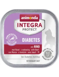 16 x INTEGRA PROTECT Adult Diabetes mit Rind 100g