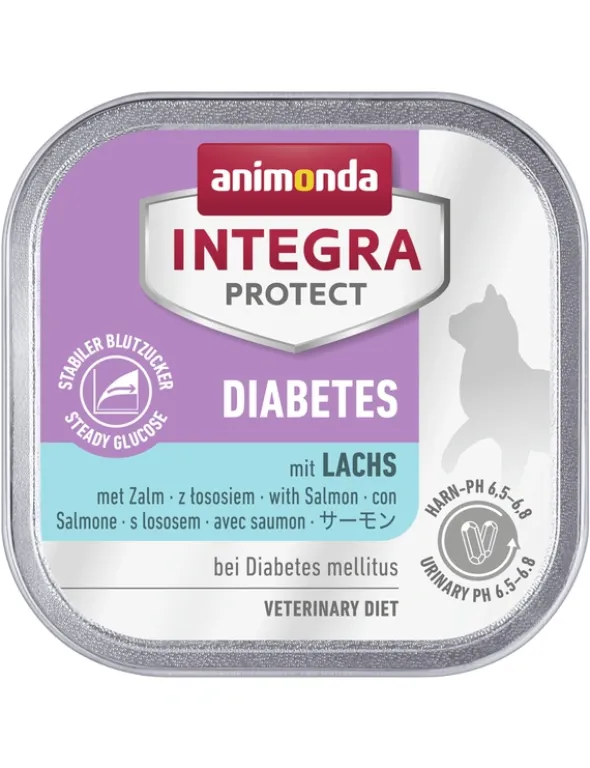 16 x INTEGRA PROTECT Adult Diabetes mit Lachs 100g