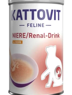 12 x KATTOVIT FELINE NIERE/Renal-Drink Huhn 135ml
