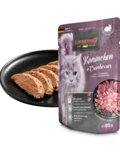 16 x LEONARDO Finest Selection Kaninchen + Cranberries 85g