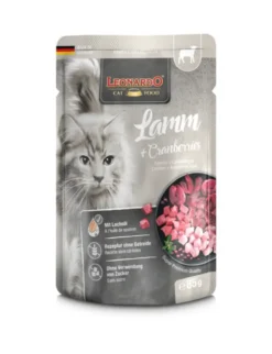 16 x LEONARDO Finest Selection Lamm + Cranberries 85g