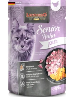 16 x LEONARDO Finest Selection Senior Huhn 85g