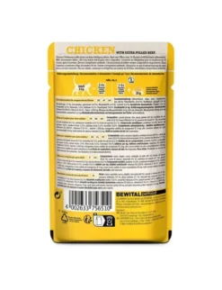16 x LEONARDO Pulled Beef Huhn, Rind 70g