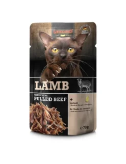 16 x LEONARDO Pulled Beef Lamm, Rind 70g