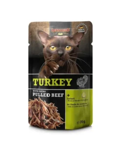 16 x LEONARDO Pulled Beef Truthahn, Rind 70g