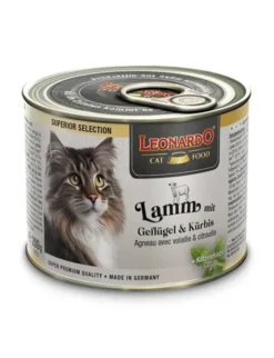 6 x LEONARDO Superior Selection Lamm + Geflügel 200g