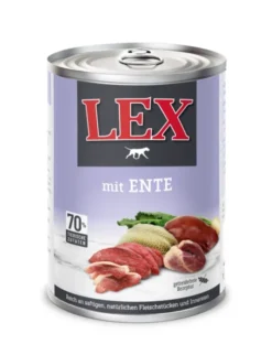 6 x LEX Adult mit Ente 400g