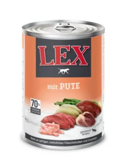 6 x LEX Adult mit Pute 400g