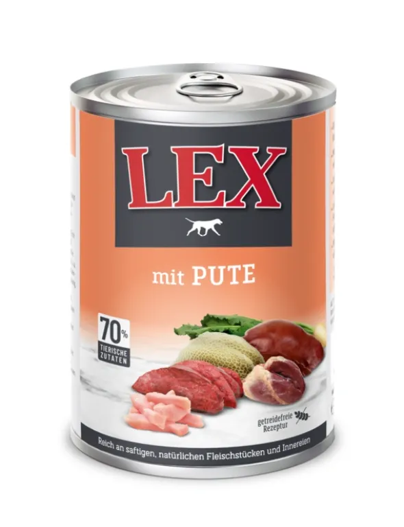 6 x LEX Adult mit Pute 400g