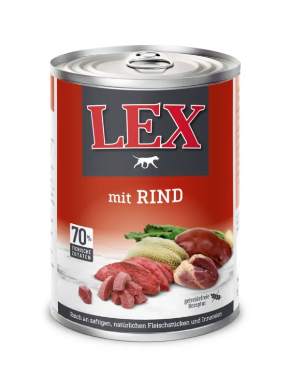 6 x LEX Adult mit Rind 400g