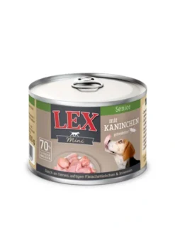 6 x LEX Mini Senior Kaninchen 200g