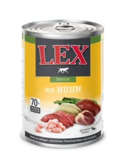 6 x LEX Senior mit Huhn 400g