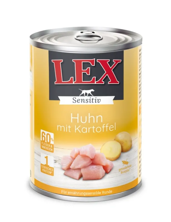 6 x LEX Sensitiv Huhn mit Kartoffel 400g