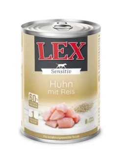 6 x LEX Sensitiv Huhn mit Reis 400g