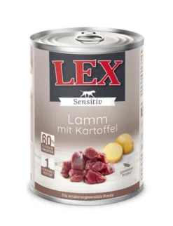 6 x LEX Sensitiv Lamm mit Kartoffel 400g