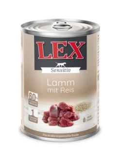 6 x LEX Sensitiv Lamm mit Reis 400g